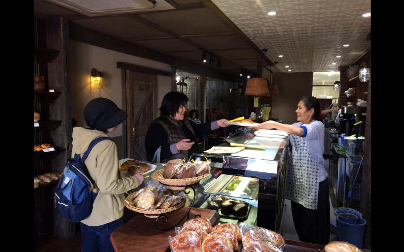 Customers at the counter